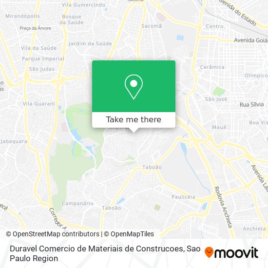 Duravel Comercio de Materiais de Construcoes map