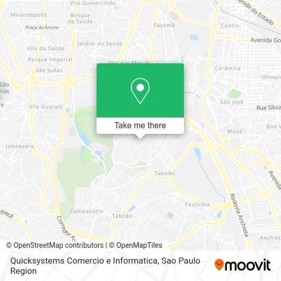 Quicksystems Comercio e Informatica map