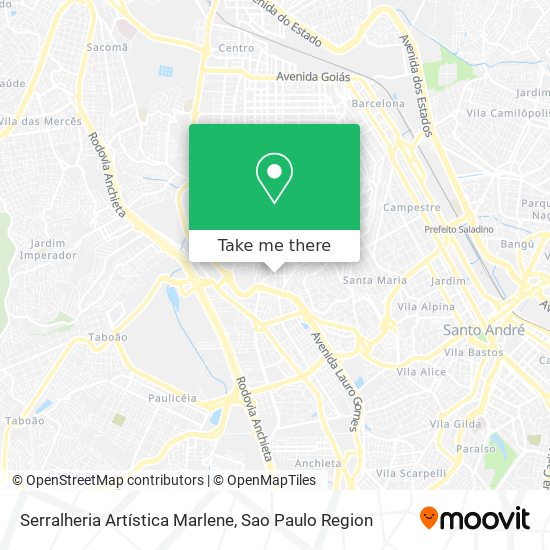 Serralheria Artística Marlene map
