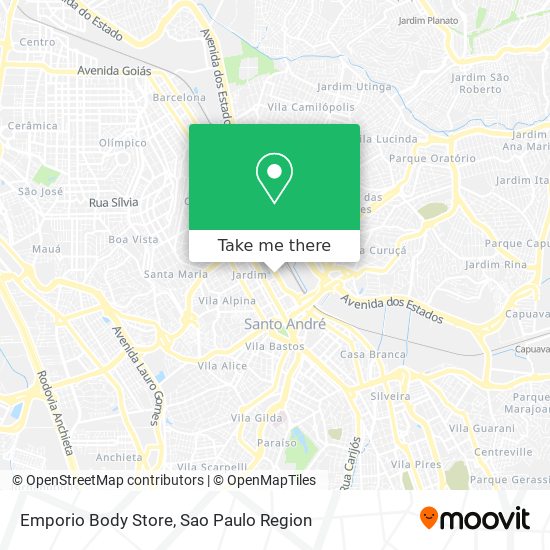 Emporio Body Store map