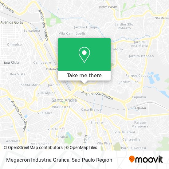 Megacron Industria Grafica map