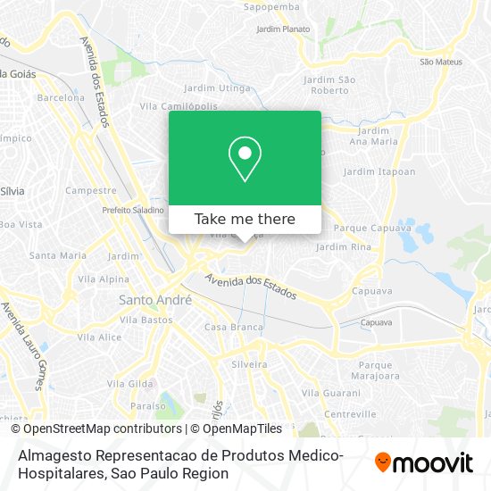 Mapa Almagesto Representacao de Produtos Medico-Hospitalares