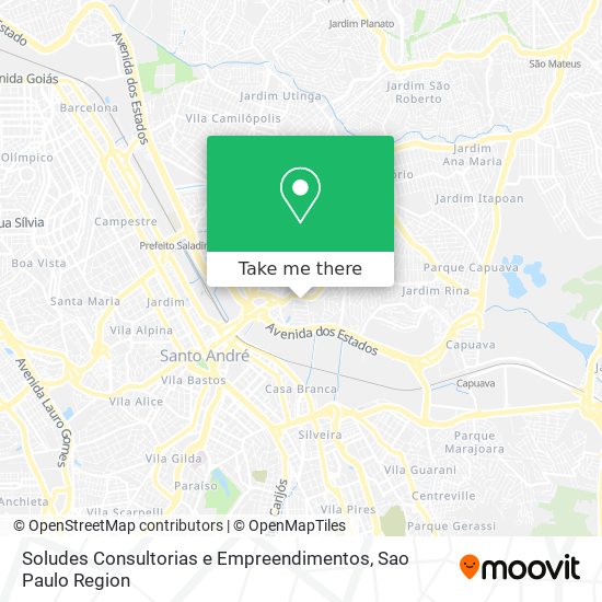 Mapa Soludes Consultorias e Empreendimentos