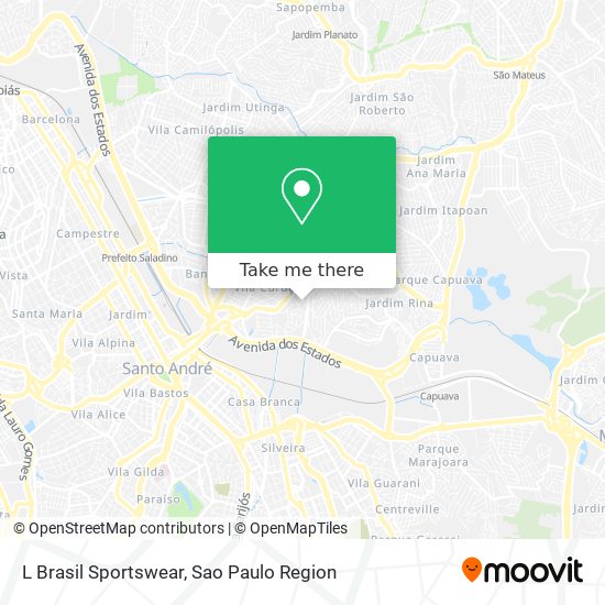 L Brasil Sportswear map