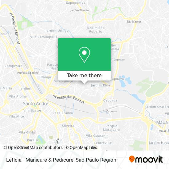 Letícia - Manicure & Pedicure map