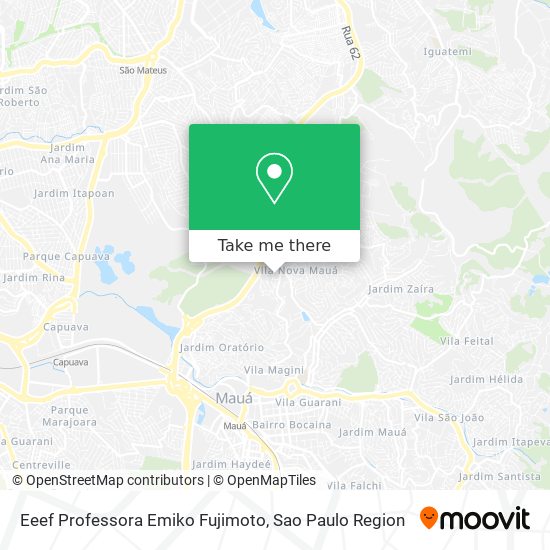 Eeef Professora Emiko Fujimoto map