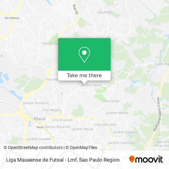 Liga Mauaense de Futsal - Lmf map