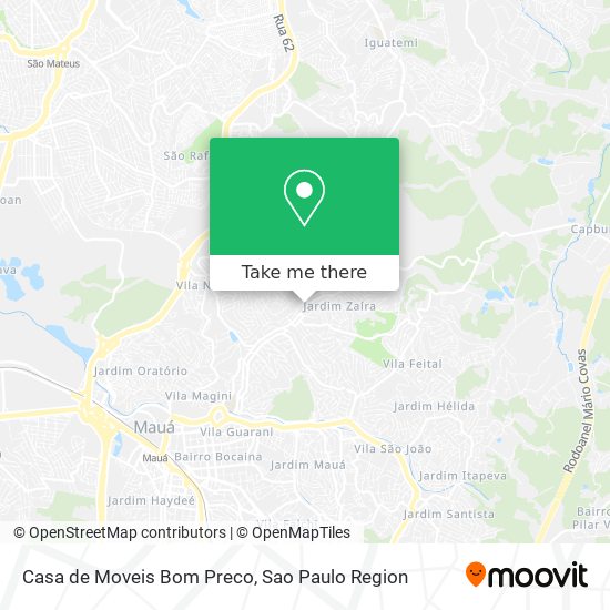 Casa de Moveis Bom Preco map