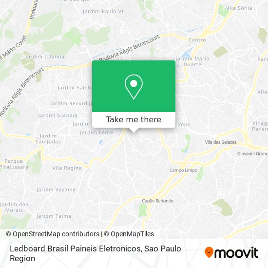 Ledboard Brasil Paineis Eletronicos map