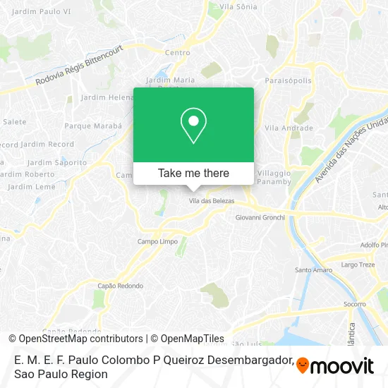 E. M. E. F. Paulo Colombo P Queiroz Desembargador map