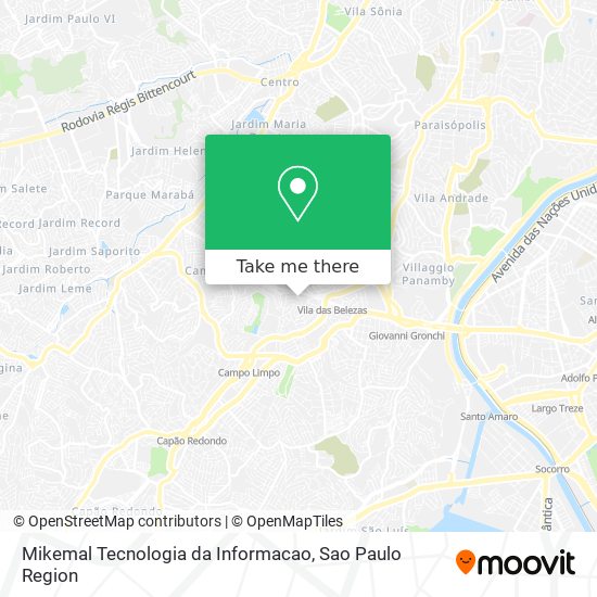 Mikemal Tecnologia da Informacao map