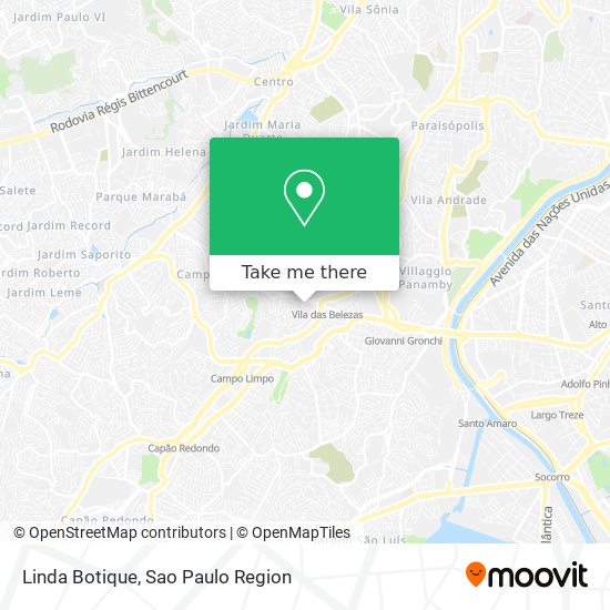 Linda Botique map