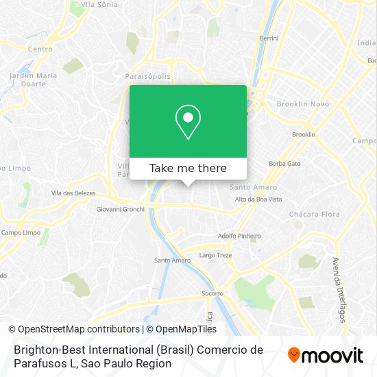 Brighton-Best International (Brasil) Comercio de Parafusos L map