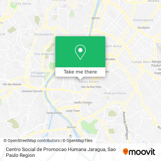 Centro Social de Promocao Humana Jaragua map