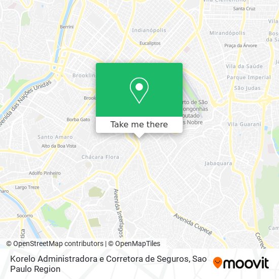 Mapa Korelo Administradora e Corretora de Seguros