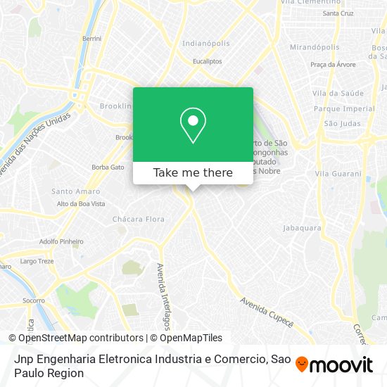 Jnp Engenharia Eletronica Industria e Comercio map