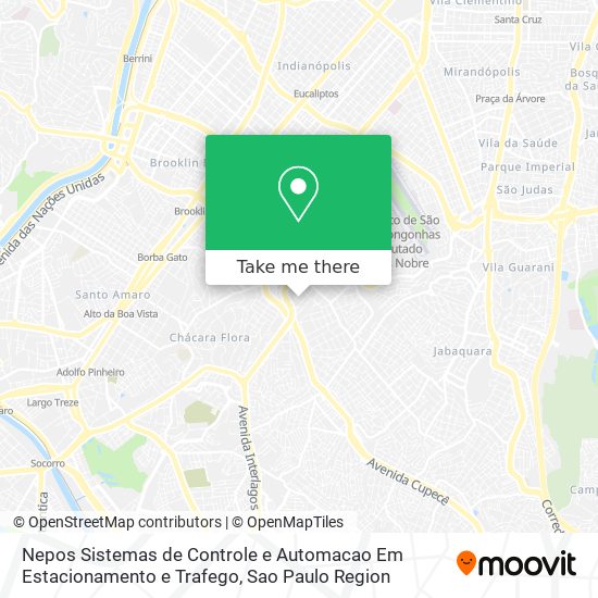 Mapa Nepos Sistemas de Controle e Automacao Em Estacionamento e Trafego