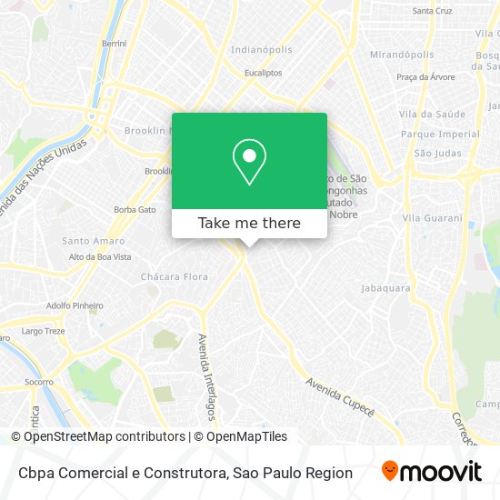 Cbpa Comercial e Construtora map