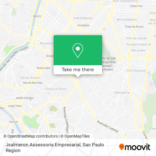 Mapa Jsalmeron Assessoria Empresarial