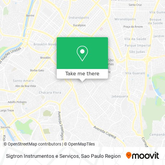 Sigtron Instrumentos e Serviços map