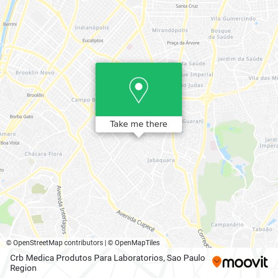 Mapa Crb Medica Produtos Para Laboratorios