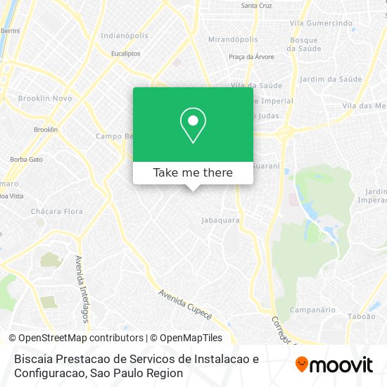 Biscaia Prestacao de Servicos de Instalacao e Configuracao map