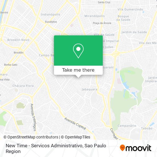 New Time - Servicos Administrativo map