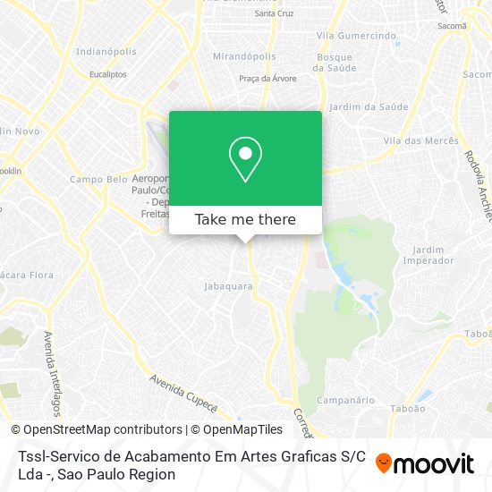 Mapa Tssl-Servico de Acabamento Em Artes Graficas S / C Lda -