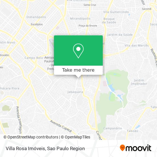 Villa Rosa Imóveis map
