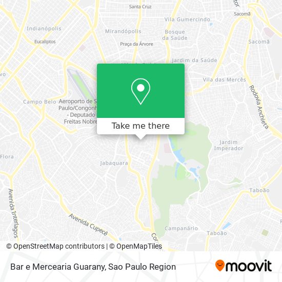 Bar e Mercearia Guarany map