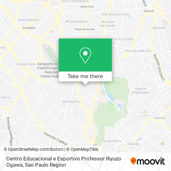 Centro Educacional e Esportivo Professor Riyuzo Ogawa map