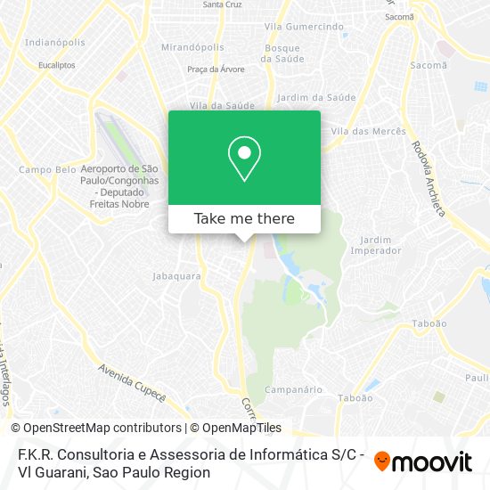 F.K.R. Consultoria e Assessoria de Informática S / C - Vl Guarani map