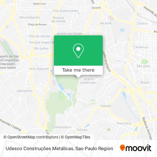 Udesco Construções Metálicas map