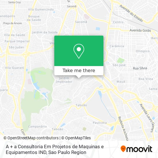 A + a Consultoria Em Projetos de Maquinas e Equipamentos IND map