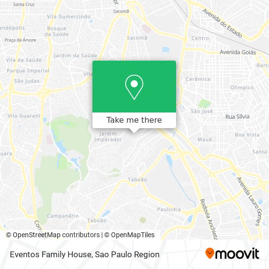 Eventos Family House map