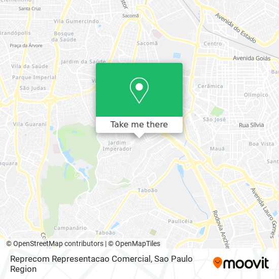 Mapa Reprecom Representacao Comercial