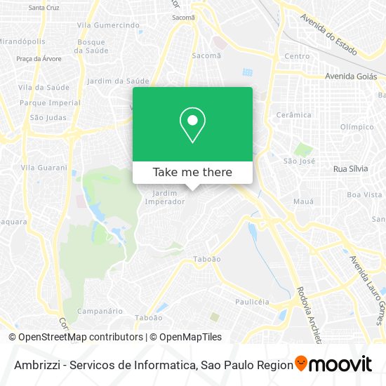 Ambrizzi - Servicos de Informatica map