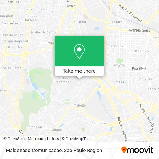 Maldonado Comunicacao map