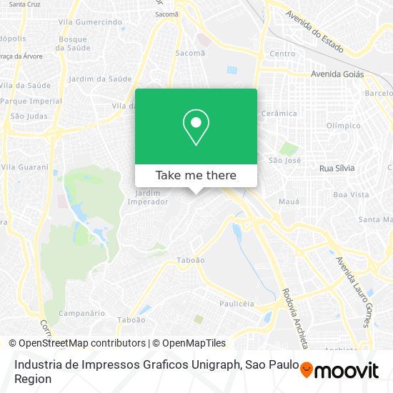 Industria de Impressos Graficos Unigraph map