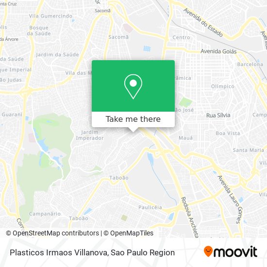 Plasticos Irmaos Villanova map