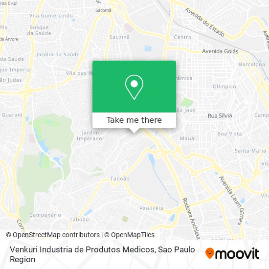 Venkuri Industria de Produtos Medicos map