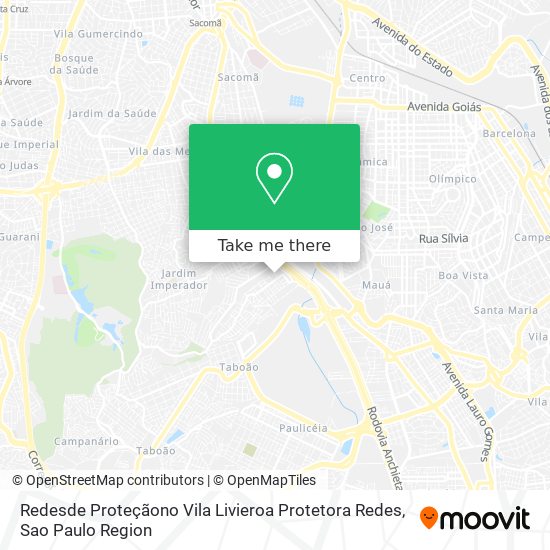 Redesde Proteçãono Vila Livieroa Protetora Redes map