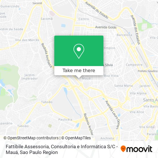 Mapa Fattibile Assessoria, Consultoria e Informática S / C - Mauá