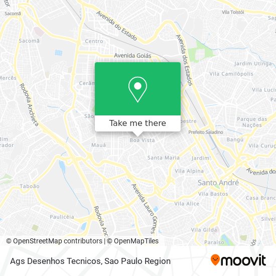 Ags Desenhos Tecnicos map