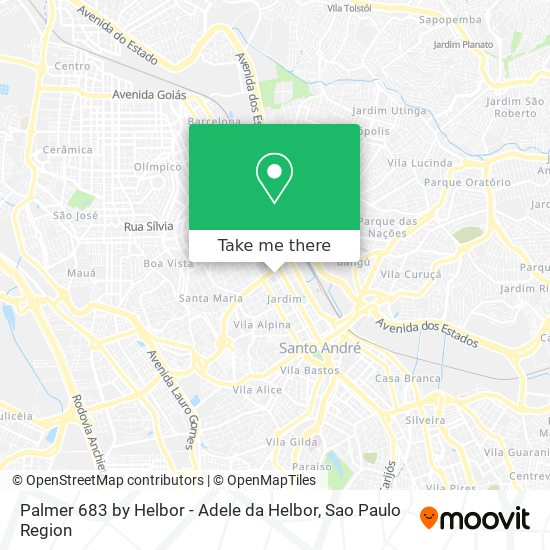 Palmer 683 by Helbor - Adele da Helbor map