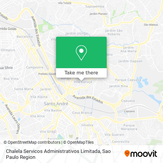 Chalela Servicos Administrativos Limitada map