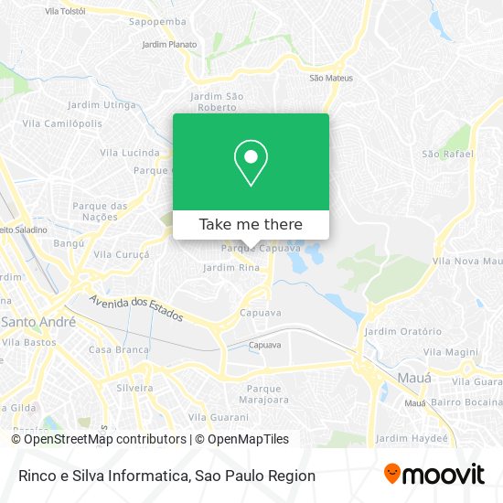 Rinco e Silva Informatica map
