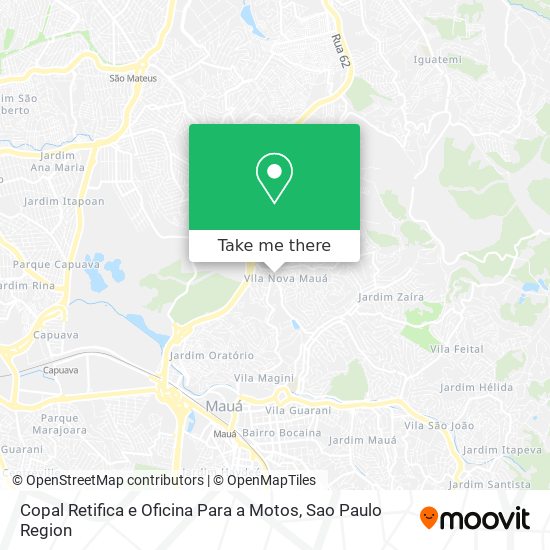 Copal Retifica e Oficina Para a Motos map
