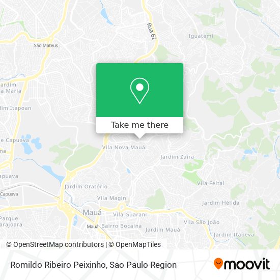 Romildo Ribeiro Peixinho map