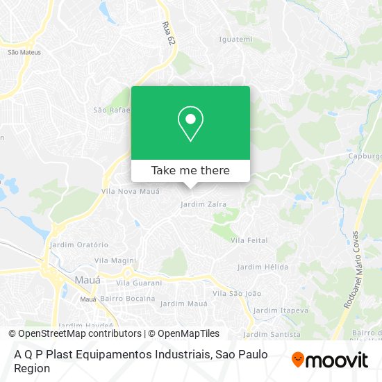 A Q P Plast Equipamentos Industriais map